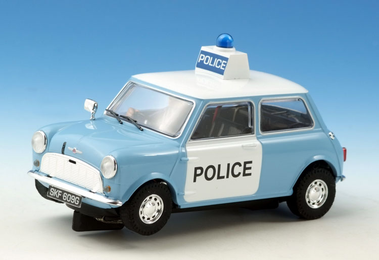 SCALEXTRIC Morris mini Cooper Police